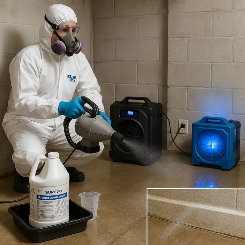 Sanitization and Odor Removal process in Park Falls, WI