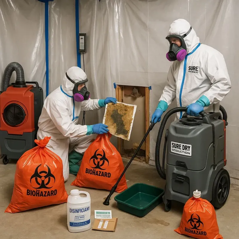 Contaminated Water Handling Protocols process in Park Falls, WI