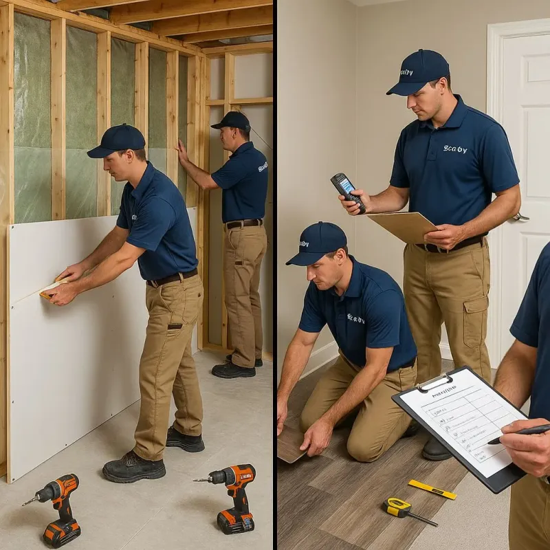 Repairs and Reconstruction process in Park Falls, WI